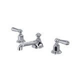 Perrin & Rowe® U.3705L-APC-2 Edwardian Bathroom Faucet, 1.2 gpm Flow Rate, Polished Chrome