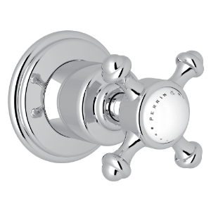 Perrin & Rowe® U.3775X-APC/TO Volume Control Trim Diverters Georgian, Polished Chrome