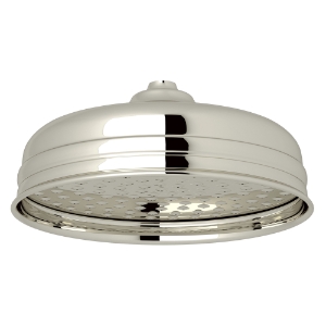 Perrin & Rowe® U.5205PN 8" Rain Showerhead, Polished Nickel