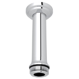 Perrin & Rowe® U.5388APC Cross Collection Wall Mount Shower Arm Ceiling, Polished Chrome