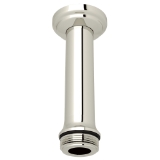 Perrin & Rowe® U.5388PN Cross Collection Wall Mount Shower Arm Ceiling, Polished Nickel