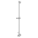 Perrin & Rowe® U.5535APC Edwardian Slide San Giovanni Holborn Shower, Polished Chrome