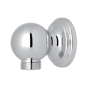 Perrin & Rowe® U.5546APC Cross Collection Handshower Outlet Mount Riser Pair, Polished Chrome
