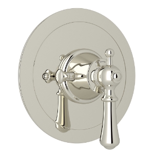 Perrin & Rowe U.5785LS-PN/TO Thermostatic Trim Plate Edwardian Era, Satin Nickel