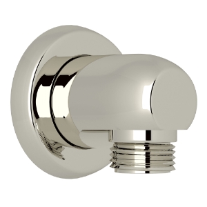 Perrin & Rowe® U.5846PN Holborn Handshower Outlet Mount Riser Pair, Polished Nickel