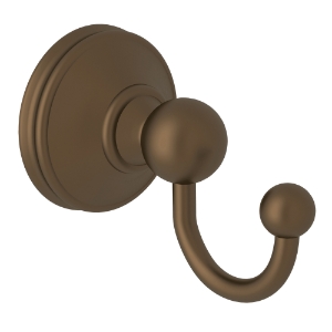 Perrin & Rowe® U.6621EB Georgian Era Robe Hook Mount Momenti, English Bronze