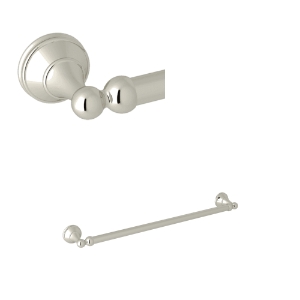 Perrin & Rowe® U.6640PN Georgian Era Towel Ring Double Wall Mount, Polished Nickel