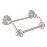 Perrin & Rowe® U.6648STN Georgian Era Toilet Paper Holder Momenti, Satin Nickel