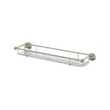 Perrin & Rowe® U.6953PN Edwardian Wall Mount Tempered Glass, Polished Nickel