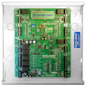 Ultra-Zone™ Ultra-Talk™ UT-3000 Expandable Zone Control Panel, 24 VAC, 9-7/8 in H