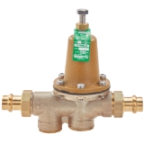 WATTS® 88006877 LF25AUB-Z3 Pressure Reducing Valve, 3/4 in Nominal, Double Union Press End Style, 25 to 75 psi Pressure, Copper Silicon Alloy Body