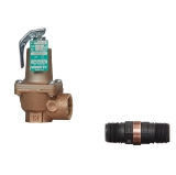 WATTS® F274428 174A Automatic Reseating Valve, 3/4 in Nominal, Female NPTF End Style, 20 psi Pressure, Bronze Body