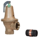 WATTS® F278510 174A Automatic Reseating Valve, 2 in Nominal, Female NPTF End Style, 112 psi Pressure, Bronze Body