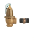 WATTS® F383310 740 Valve, 1-1/4 x 1-1/2 in Nominal, Female NPTF End Style, 40 psi Pressure, Iron Body