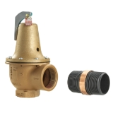 WATTS® F384292 740 Valve, 2 x 2-1/2 in Nominal, Female NPTF End Style, 40 psi Pressure, Iron Body