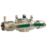 WATTS® T063235 LF007 Inline Backflow Preventer Assembly, 2 in Nominal, NPT End Style, Quarter-Turn Ball Valve, Lead Free Copper Silicon Alloy Body, Dual Check