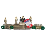 WATTS® T063231 LF007 Inline Backflow Preventer Assembly, 3/4 in Nominal, NPT End Style, Quarter-Turn Ball Valve, Lead Free Copper Silicon Alloy Body, Dual Check
