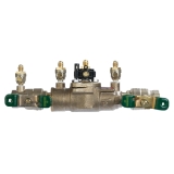 WATTS® T063231 LF007 Inline Backflow Preventer Assembly, 3/4 in Nominal, NPT End Style, Quarter-Turn Ball Valve, Lead Free Copper Silicon Alloy Body, Dual Check