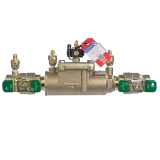 WATTS® T063232 LF007 Inline Backflow Preventer Assembly, 1 in Nominal, NPT End Style, Quarter-Turn Ball Valve, Lead Free Copper Silicon Alloy Body, Dual Check