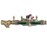 WATTS® T122619 LF007 Inline Backflow Preventer Assembly, 1-1/2 in Nominal, NPT End Style, Quarter-Turn Ball Valve, Lead Free Copper Silicon Alloy Body, Dual Check