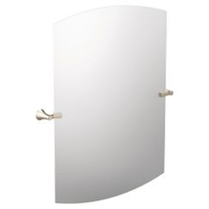 Moen® YB0392NL Flara™ Tilting Mirror, Oval Shape, 30-1/2 in L x 37-3/4 in W, Polished Nickel