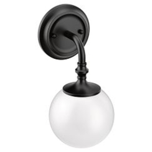 Moen® YB0561BL Colinet One Globe Light Black, Matte Black