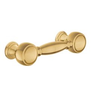 Moen® YB8407BG Drawer Pull, Weymouth™, Zinc, Brushed Gold