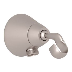 Perrin & Rowe 1027/8ULB Cross Collection Showerhead, Satin Nickel