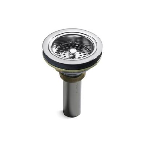 KALLISTA® P34000-00-AG Kitchen Sink Strainer, Brushed Nickel