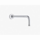 Kohler® 10124-2BZ Wall Mount Shower Arm and Flange, 14-5/8 in L x 2-1/4 in W Arm, 1/2 in NPT, Oil-Rubbed Bronze