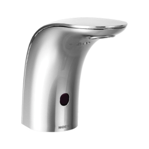 Moen® 8553AC Lavatory Faucet, M-POWER™, 0.5 gpm Flow Rate, 5.88 in H Spout, 1 Faucet Hole, Chrome, Touchless