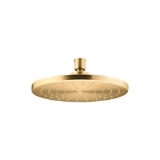 Kohler® 13688-2MB Rainhead with Katalyst® Air Induction Technology, 2.5 gpm Max Flow, 1 Spray, Wall Mount, 8 in Dia x 2-3/4 in H Head, Vibrant® Brushed Moderne Brass