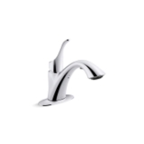 Kohler® 22035-CP Simplice® Laundry Faucet, 4 gpm Flow Rate, 4 in Center, Polished Chrome, 1 Handle