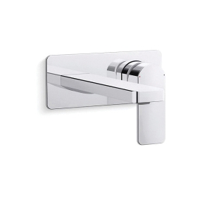 Kohler® 22567-4-CP K-22567-4 Parallel™ Bathroom Sink Faucet, 1.2 gpm Flow Rate, Polished Chrome, 1 Handle, Function: Traditional