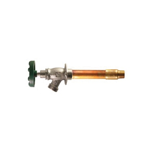 Arrowhead Brass Freeze Proof™ 476-10LF 470 Heavy Duty Anti-Siphon Wall Hydrant, 1/2 in in Nominal, MNPT x FNPT End Style, 125 psi Pressure