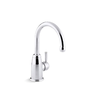 Kohler® 6665-AG-CP Wellspring® Contemporary Styling Beverage Faucet, 1.5 gpm Flow Rate, Polished Chrome