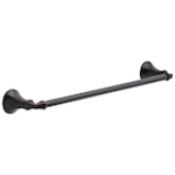 DELTA® 76418-RB Ashlyn® Towel Bar, 18 in L Bar, 3-1/2 in OAD x 2-3/16 in OAH, Brass, Venetian Bronze