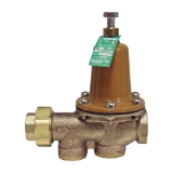 WATTS® 0009257 LF25AUB-Z3 Pressure Reducing Valve, 3/4 in Nominal, FNPT Union x FNPT End Style, 25 to 75 psi Pressure, Cast Copper Silicon Alloy Body