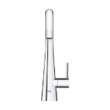 GROHE 30026002 30026_2 Ladylux Beverage Faucet with 1.75 gpm Filtration, 1.75 gpm Flow Rate, Polished Chrome, 1 Handle, Residential