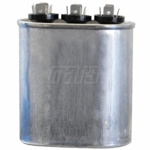 Jard® by Mars® 12986 Dual Section Run Capacitor, 40/5 uF, 370/440 VAC, 50/60 Hz, Oval, Aluminum Case