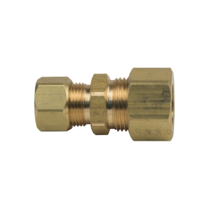 BrassCraft® 62-8-6X 62 Series Reducing Union, 1/2 x 3/8 in Nominal, Compression End Style, Brass
