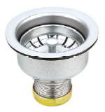 Grizzly FG-1009 Stainless Steel Deep Cup Snaplock Basket Strainer