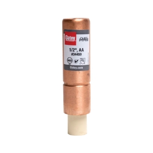 Oatey® Quiet Pipes® 34459 Size AA Straight Hammer Arrester, 1/2 in Nominal, Male CPVC End Style, 0 to 60 psi Pressure