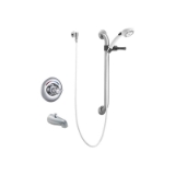 DELTA® T13H253 Monitor® 13 Universal Tub and Shower Trim, 1.5 gpm Flow Rate, Chrome