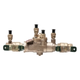 WATTS® 0391003 LF009 Reduced Pressure Zone Assembly, 3/4 in Nominal, NPT End Style, Quarter-Turn Ball Valve, Cast Copper Silicon Alloy Body