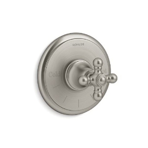 Kohler® T72769-3-BN Artifacts® Mastershower® Temperature Control Valve Trim With Cross Handle, Vibrant Brushed Nickel