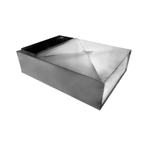 Southwark SBF36 Return Air Support Box with Filter Rack, 36 in L, Steel, Hot Dipped Galvanized, 26 ga