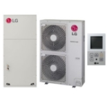 LG Single Zone Inverter Heat Pump - Vertical Air Handler Unit Condenser (48K BTU)