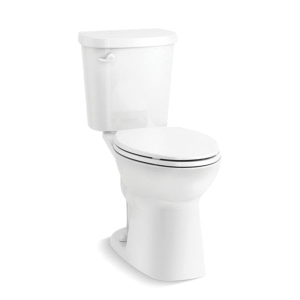 Sterling® 402313-0 2-Piece Toilet with Pro Force® Plus Flushing Technology, Valton® Comfort Height®, Valton® Comfort Height®, Elongated Bowl, 16-1/2 in H Rim, 12 in Rough-In, 1.28 gpf, White