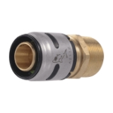 Sharkbite® K134WP3 EvoPEX Male Adapter, 3/4 in Nominal, Push-to-Connect x MNPT End Style, Acudel